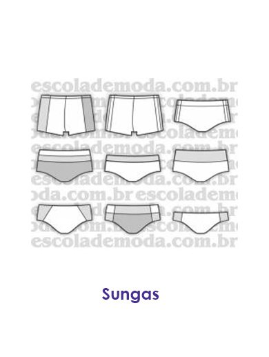 Moldes de sungas