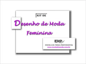 Desenho de moda feminina